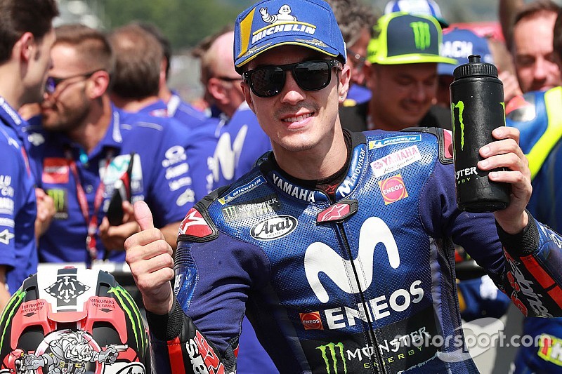 Naik podium, Vinales tak mengira sempat tercecer