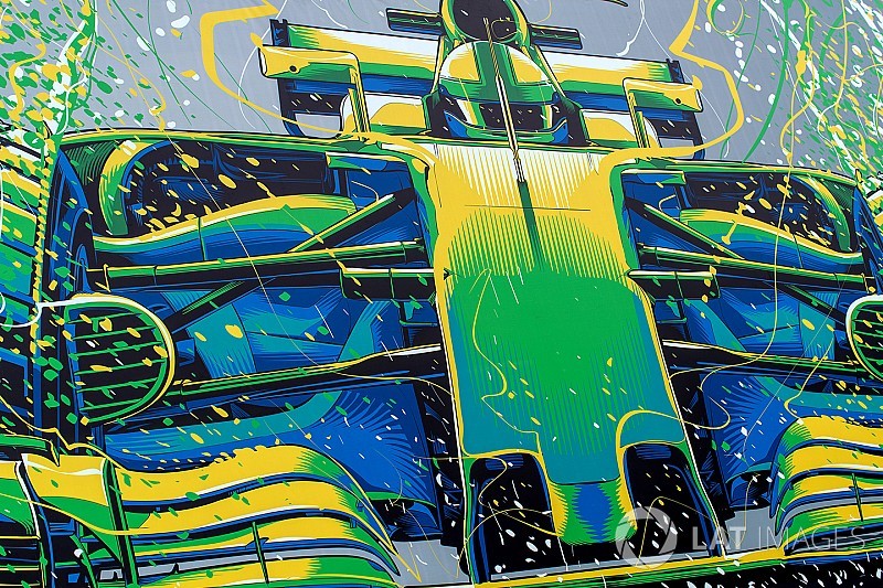 Arte en las carreras: lo que se pintó en la F1 en la temporada 2017