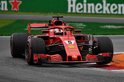 Vettel lidera Hamilton no terceiro treino do GP da Itália