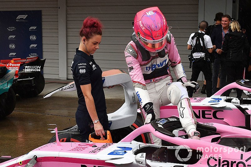 Ocon, Williams koltuğu için Russell'ı tebrik etti