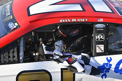 Ryan Blaney talks one-on-one about win with Wood Brothers Racing