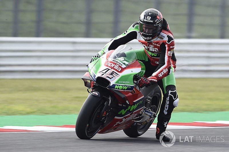 Redding vormde 'een gevaar voor anderen' op Misano