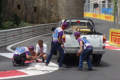 La clasificación de GP2 suspendida