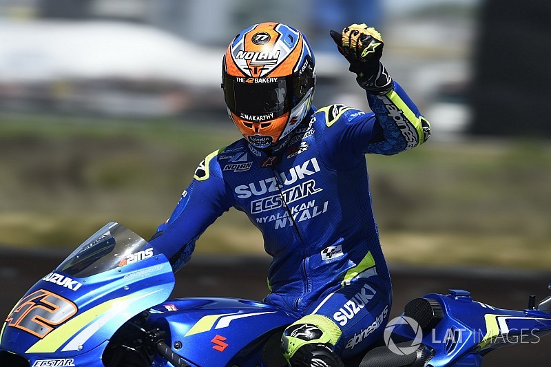 Rins certain first MotoGP win