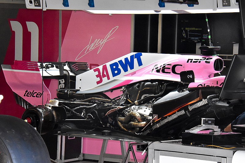 Force India: ecco il segreto della VJM11 con il serbatoio triangolare ai lati