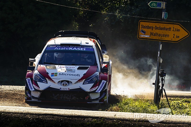 Rallye Deutschland: Toyota-Doppelführung im Shakedown