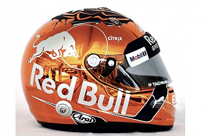 GALERIA: Verstappen revela novo capacete para GP da Bélgica