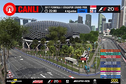 2017 Singapur GP Sanal Turnuva: Canlı Yayın