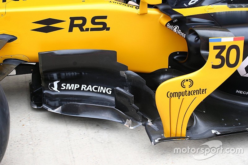 Galería técnica: la evolución del Renault RS17 durante 2017