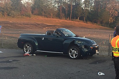 At least 10 fans struck by vehicle after Martinsville race, suspect in custody