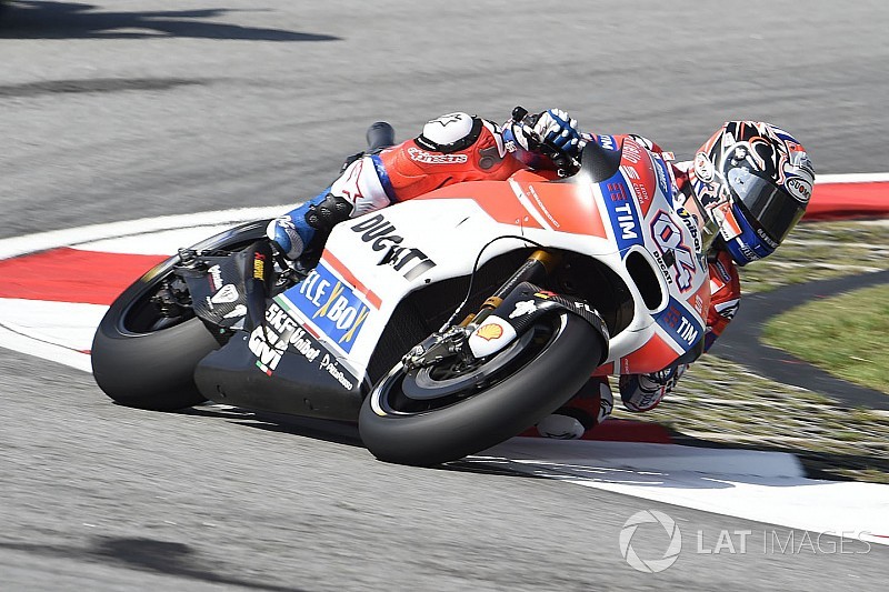 Dovizioso aumenta su presión con su mejor tiempo en el warm up