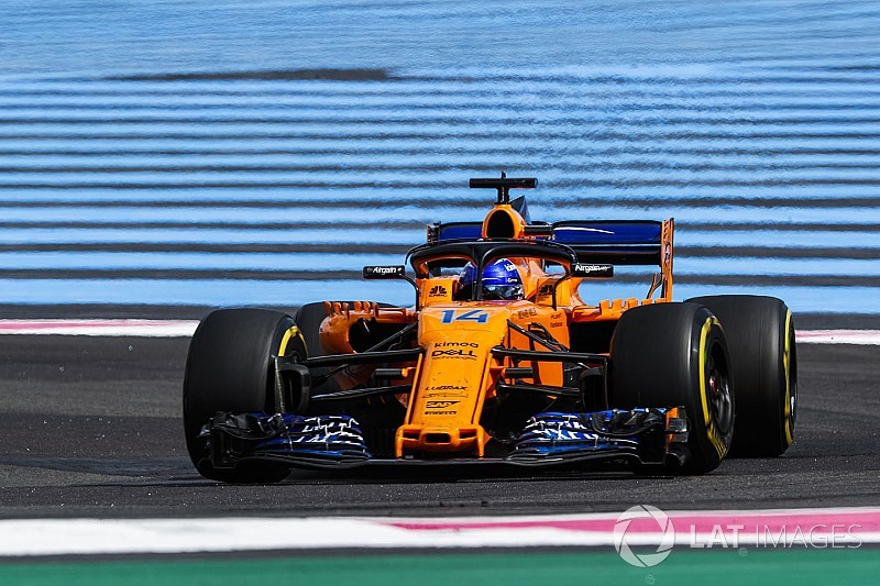 Алонсо стривожився через слабкий виступ McLaren у Франції