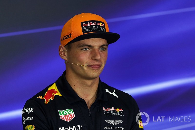 Max Verstappen in persconferentie Abu Dhabi