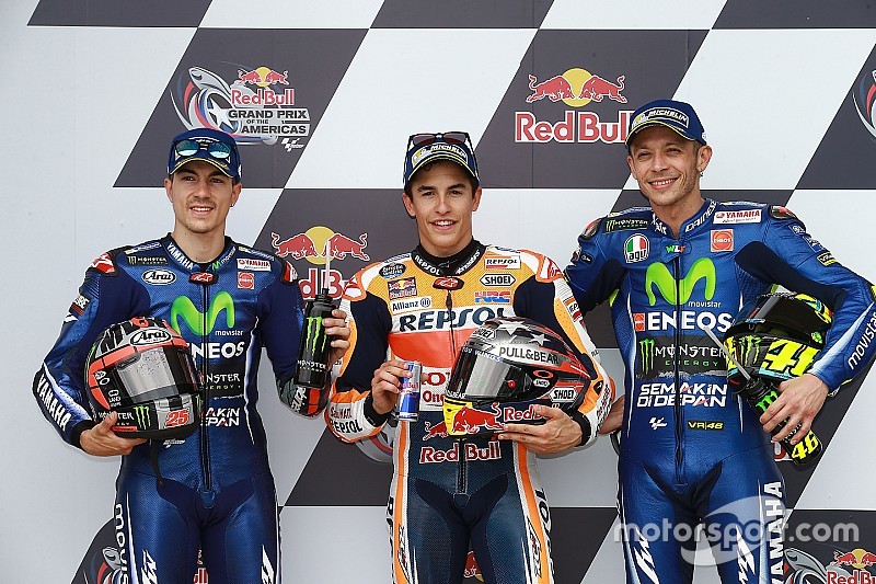 Grid start balap MotoGP Amerika 2017