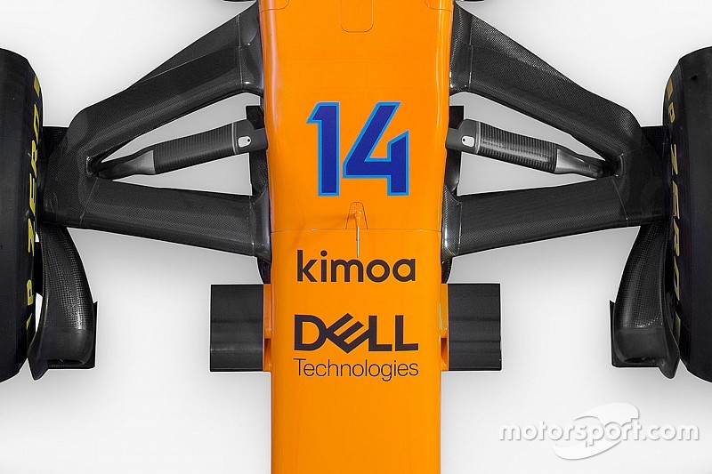 Alonso ruhamárkájával vannak tele a McLaren szponzorfelületei