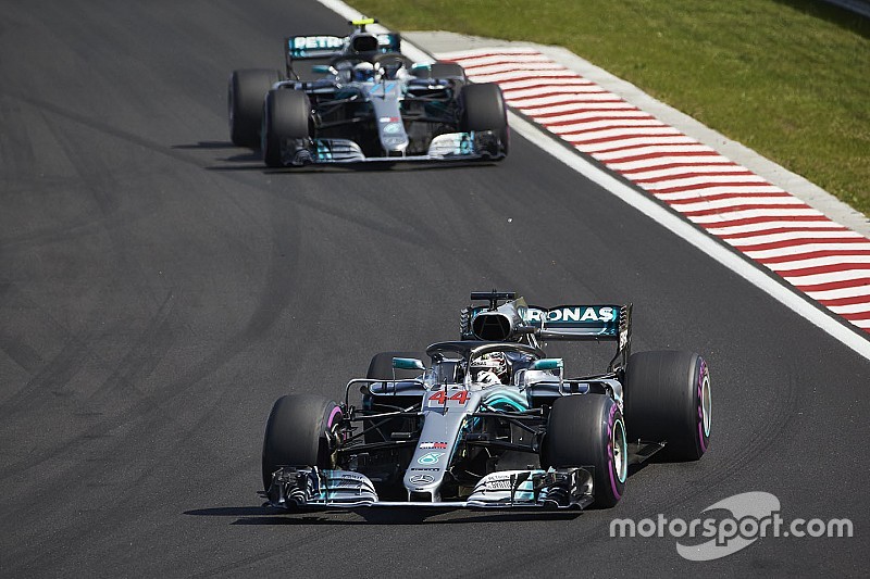 Mercedes valora imponer ordenes de equipo después de Monza