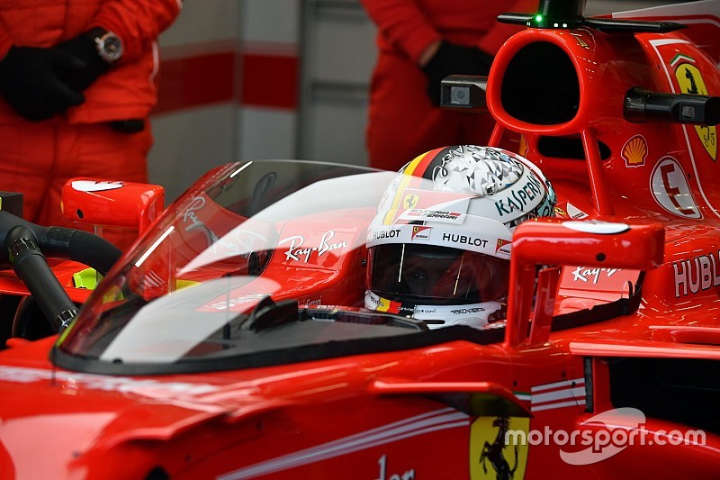 Shield membuat pusing Vettel