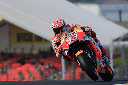 FP1 MotoGP Prancis: Marquez tercepat, Yamaha enam besar