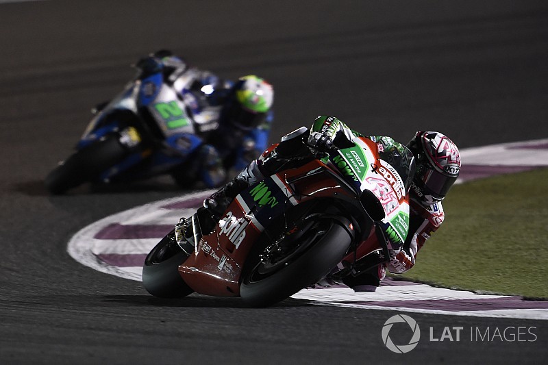 Aleix Espargaró se quedó sin gasolina cuando luchaba por el top 10