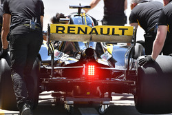 Il posteriore della monoposto di Nico Hulkenberg, Renault Sport F1 Team R.S. 18