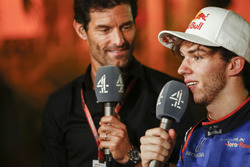 Mark Webber, Channel 4 F1 ve Pierre Gasly, Toro Rosso