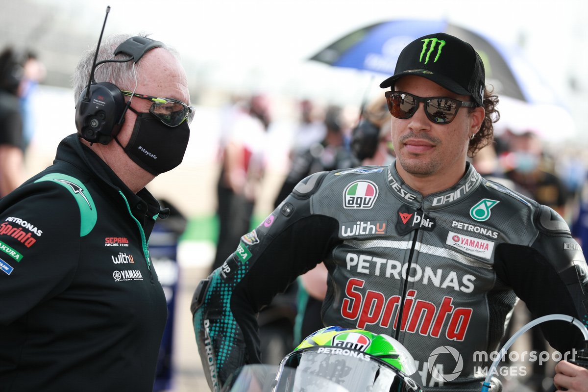 Valentino Rossi, Yamaha Factory Racing, Franco Morbidelli, Petronas Yamaha SRT