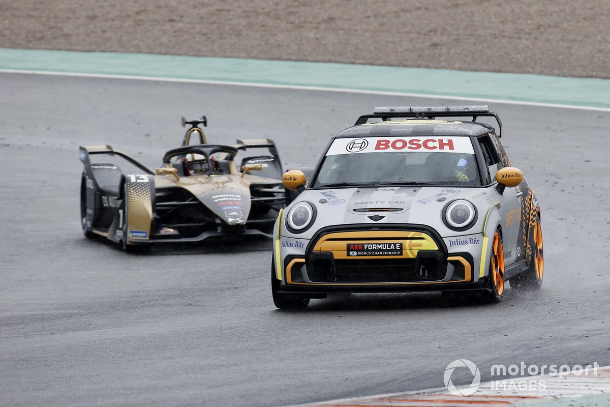 The Safety Car Antonio Felix Da Costa, DS Techeetah, DS E-Tense FE21