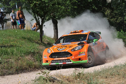 Simone Campedelli, Danilo Fappani, Ford Fiesta GPL R R5, Orange 1 Racing