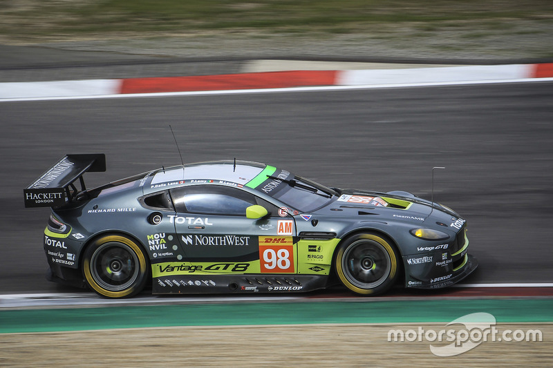 1. GTE-Am: #98 Aston Martin Racing, Aston Martin Vantage GTE: Paul Dalla Lana, Pedro Lamy, Mathias Lauda