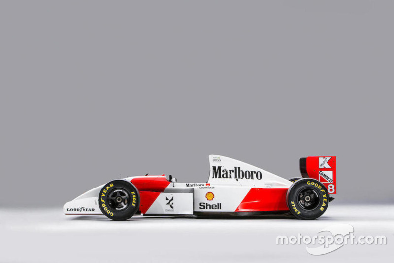 1993 McLaren-Cosworth Ford MP4/8A of Ayrton Senna