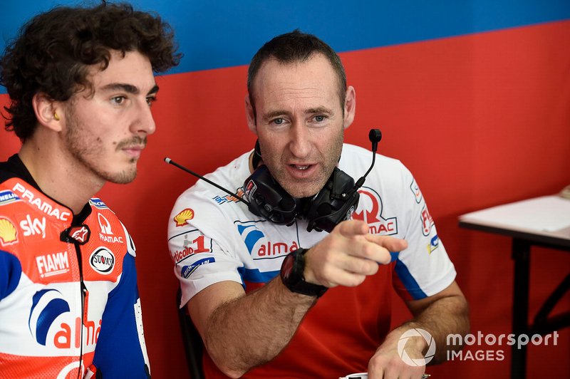 Cristian Gabarrini, chef mécanicien de Francesco Bagnaia, Pramac Racing