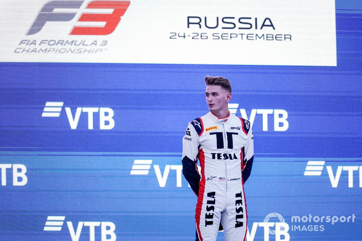 Логан Сарджент, Charouz Racing System, на подиуме