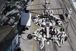 Boxenstopp: Valtteri Bottas, Williams FW38