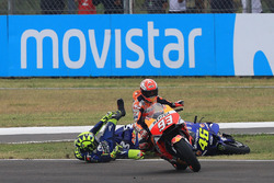 Марк Маркес, Repsol Honda Team, аварія Валентино Россі, Yamaha Factory Racing
