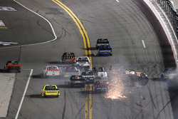 Crash: Christopher Bell, Kyle Busch Motorsports Toyota