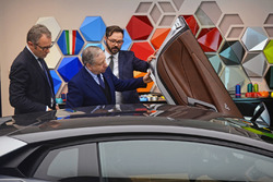 Jean Todt, Presidente FIA e Stefano Domenicali, CEO Lamborghini Automobili