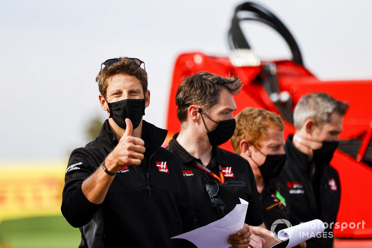 Romain Grosjean, mantan pembalap Haas F1, yang kini berkarier dalam ajang IndyCar.