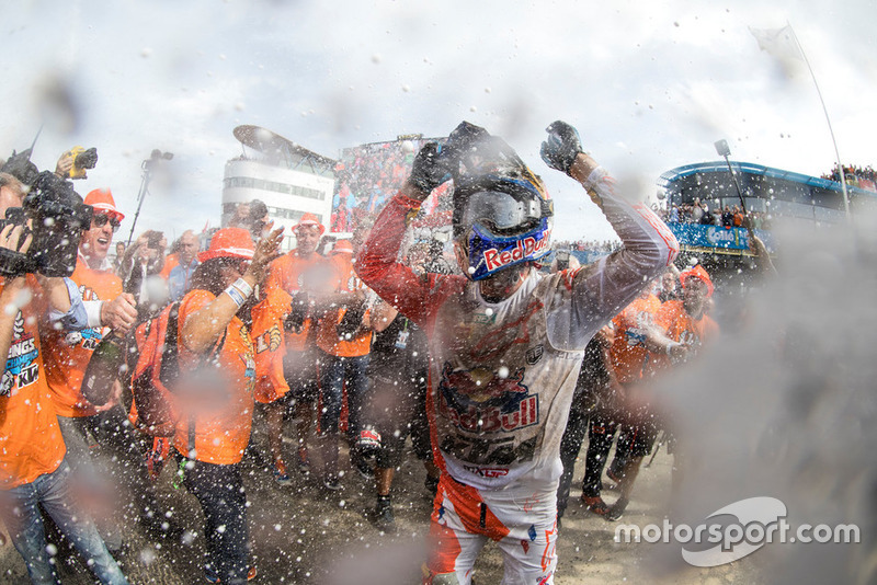 Jeffrey Herlings, Red Bull KTM Factory Racing, viert zijn wereldtitel
