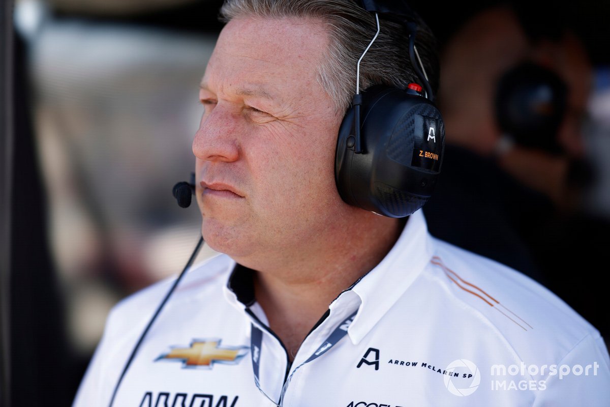 Zak Brown, Arrow McLaren SP Chevrolet