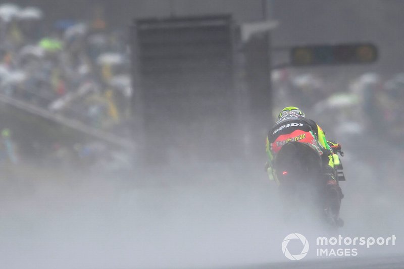 De achterhoede is tegenwoordig de vaste verblijfplaats van de ooit zo veelbelovende Andrea Iannone.
