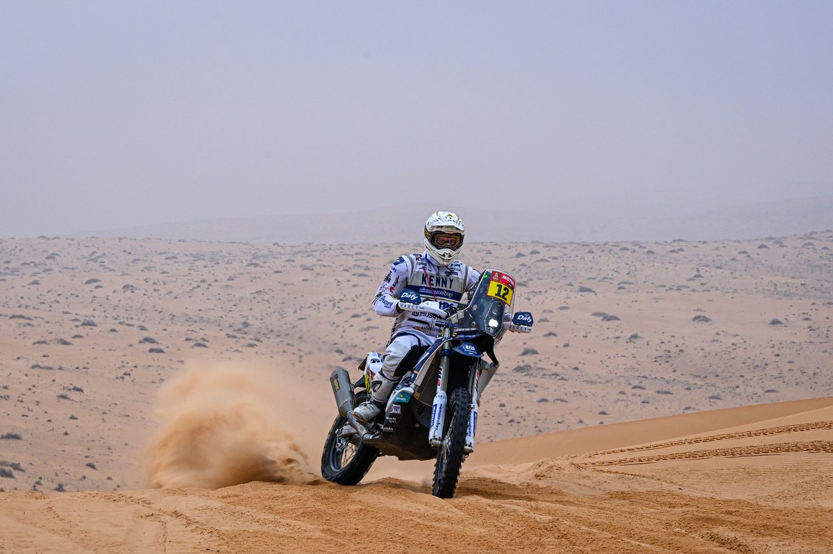 #12 Xavier HT Rally Raid Husqvarna Racing: Xavier De Soultrait