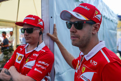 Кімі Райкконен, Ferrari, Себастьян Феттель, Ferrari