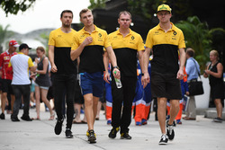 Jolyon Palmer, Renault Sport F1 Team, Sergey Sirotkin, Renault-Testfahrer, Alan Permane, Renault-Che