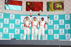 Podium Race 1: Danial Frost, Daniel Cao, Eshan Pieris