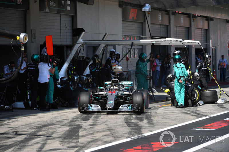 Пит-стоп: Льюис Хэмилтон, Mercedes AMG F1 W09