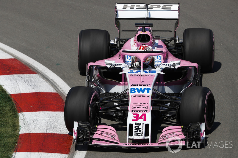 21 місце — Ніколя Латіфі, Force India. Умовний бал — 0,44