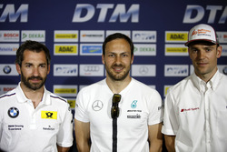 Pressekonferenz: Timo Glock, BMW Team RMG, BMW M4 DTM; Gary Paffett, Mercedes-AMG Team ART, Mercedes