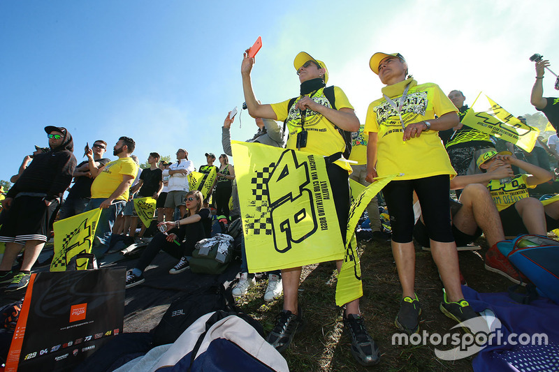 Fans van Valentino Rossi, Yamaha Factory Racing