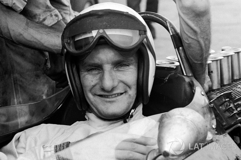 Майк Хейлвуд за рулем Lotus 25-BRM на Гран При Германии 1964 года