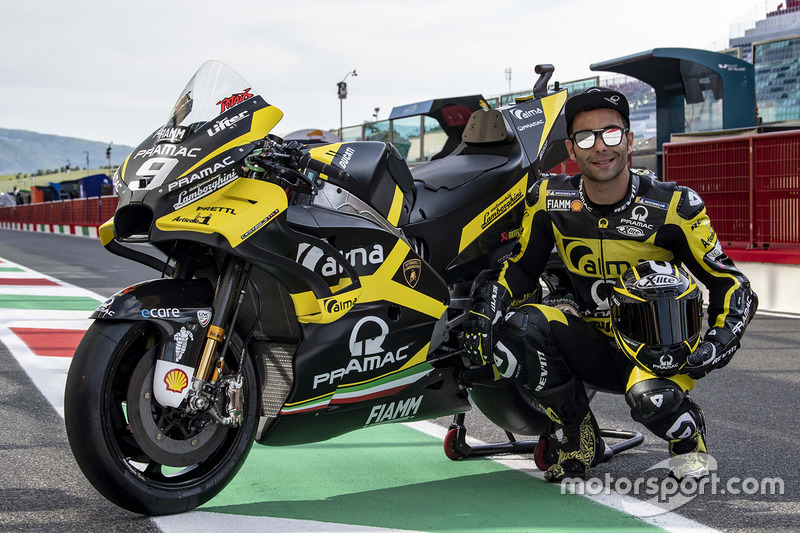 Danilo Petrucci, Pramac Racing con la speciale livrea Lamborghini
